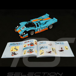 Sembo Technique Inspiration 917 n° 8 Hellblau / Orange 1/14 Sembo S-8413