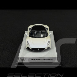 Maserati MC20 2020 Bianco Audace Nacré Irisé 1/43 BBR Models BBRC251AMAS