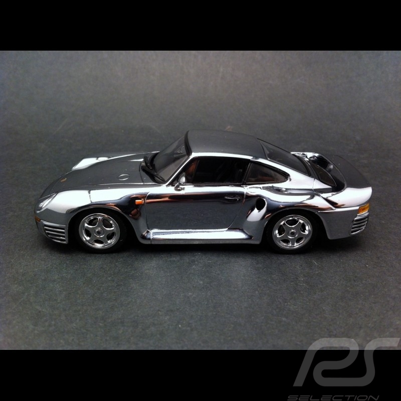 Porsche 959 chrome 1/43 Minichamps WAP02060316