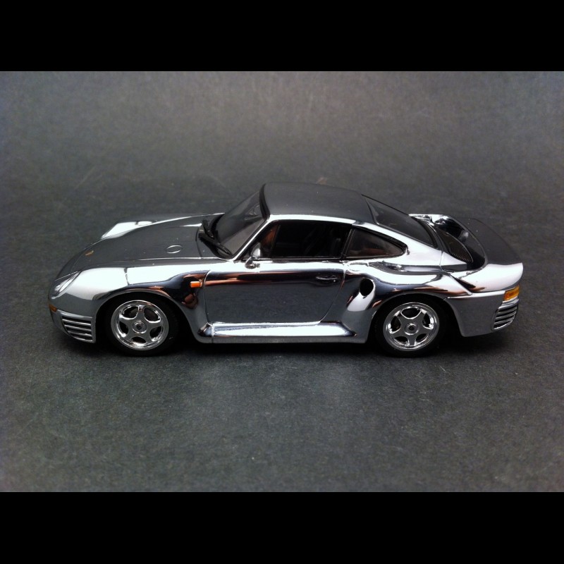 Porsche 959 chrome 1/43 Minichamps WAP02060316