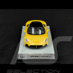 Maserati MC20 2020 Giallo Genio Nacré Irisé / Noir Brillant 1/43 BBR Models BBRC251DMAS