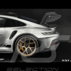 Porsche 911 GT3 RS Type 992 2022 Pack Weissach Argent GT Métalisé 1/18 Spark WAP0211540P003