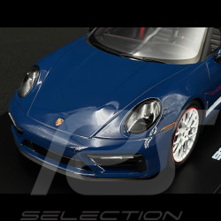 Porsche 911 Carrera GTS Cabriolet Type 992 America Edition 2022 Azure Blue 1/18 Spark WAP0211060PGTA