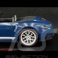 Porsche 911 Carrera GTS Cabriolet Type 992 America Edition 2022 Azure Blue 1/18 Spark WAP0211060PGTA