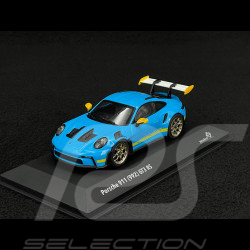 Porsche 911 GT3 RS Type 992 2023 Tribute to Daytona 2003 Bleu Riviera / Jaune Racing 1/43 Solido S4314803