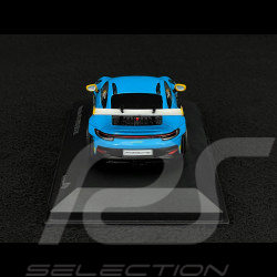 Porsche 911 GT3 RS Type 992 2023 Tribute to Daytona 2003 Bleu Riviera / Jaune Racing 1/43 Solido S4314803