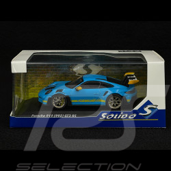 Porsche 911 GT3 RS Typ 992 2023 Tribute to Daytona 2003 Rivierablau / Racinggelb 1/43 Solido S4314803