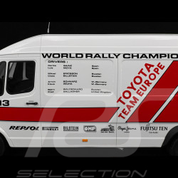 Set Rally Toyota Celica GT-Four ST165 n° 3 Winner Rally Safari 1990 avec Remorque 1/18 Ottomobile OT480