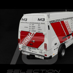 Set Rally Toyota Celica GT-Four ST165 n° 3 Winner Rally Safari 1990 avec Remorque 1/18 Ottomobile OT480