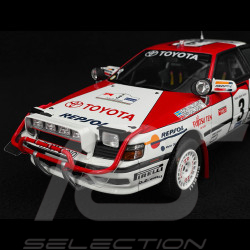Set Rallye Toyota Celica GT-Four ST165 n° 3 Vainqueur Rallye Safari 1990 avec Remorque 1/18 Ottomobile OT480