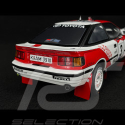 Set Rally Toyota Celica GT-Four ST165 n° 3 Winner Rally Safari 1990 avec Remorque 1/18 Ottomobile OT480