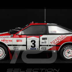 Set Rally Toyota Celica GT-Four ST165 n° 3 Winner Rally Safari 1990 avec Remorque 1/18 Ottomobile OT480