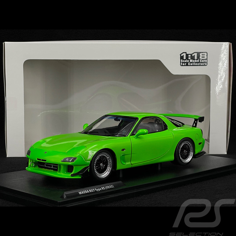 Mazda RX7 FD3RS 1994 Neon Green 1/18 Solido S1810606