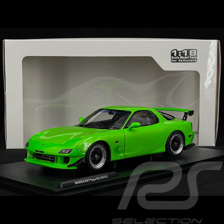 Mazda RX7 FD3RS 1994 Vert Néon 1/18 Solido S1810606