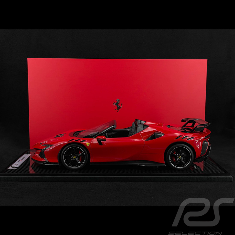 Ferrari SF90XX Stradale Spider 2024 Rosso Corsa 1/12 BBR Models BBR1221B