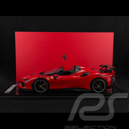 Ferrari SF90XX Stradale Spider 2024 Rosso Corsa 1/12 BBR Models BBR1221B