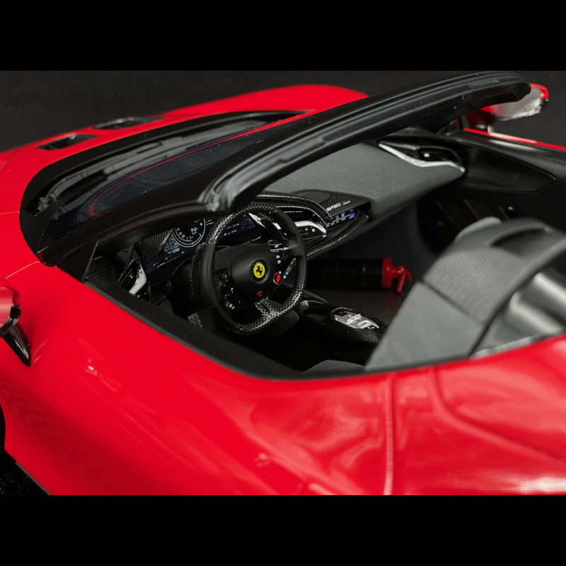 Ferrari SF90XX Stradale Spider 2024 Rosso Corsa 1/12 BBR Models