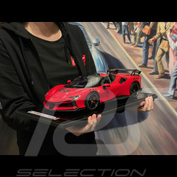 Ferrari SF90XX Stradale Spider 2024 Rosso Corsa 1/12 BBR Models BBR1221B