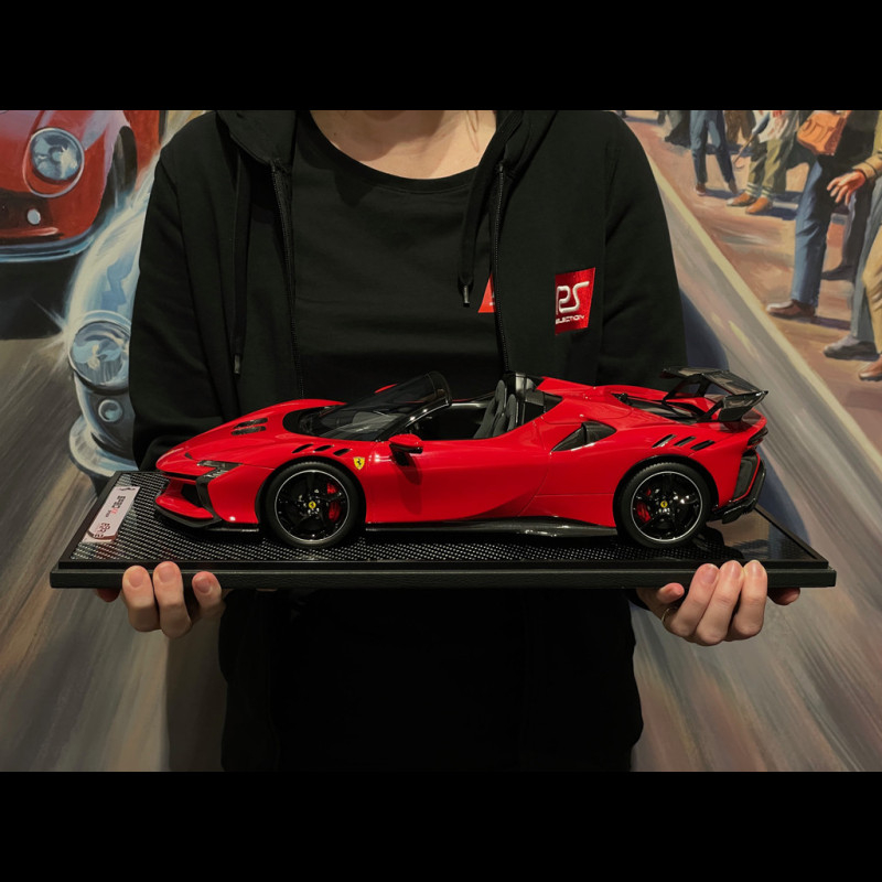 Ferrari SF90XX Stradale Spider 2024 Rosso Corsa 1/12 BBR Models