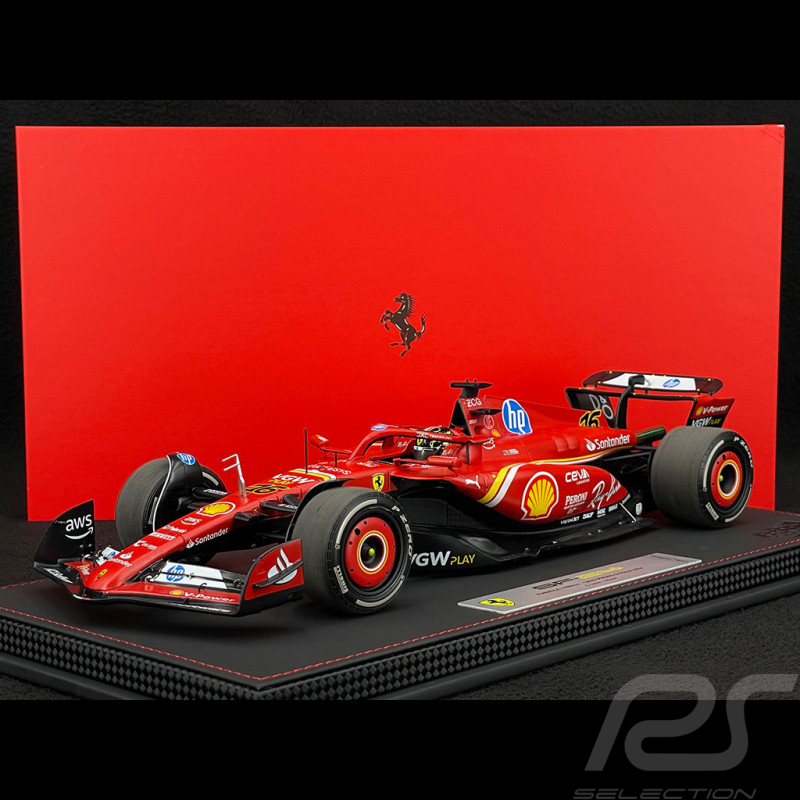 Charles Leclerc Ferrari SF-24 n° 16 Sieger GP Italien Monza 2024 F1 1/18 BBR Models BBR241816DDIE
