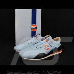 Gulf Schuhe Hellblau / Marineblau Leder GU261FWM04-125