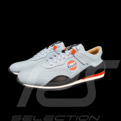 Gulf Schuhe Hellblau / Marineblau Leder GU261FWM04-125