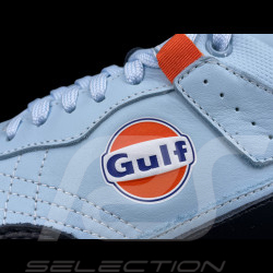 Gulf Schuhe Hellblau / Marineblau Leder GU261FWM04-125