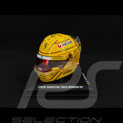 Ferrari Helm Lewis Hamilton n° 44 5. Monaco GP 2025 F1 1/5 Looksmart LSHEL016