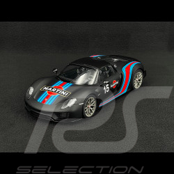 Porsche 918 Spyder n° 15 Weissach Package Martini 2013 Mattschwarz 1/18 Autoart 77929