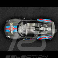 Porsche 918 Spyder n° 15 Weissach Package Martini 2013 Mattschwarz 1/18 Autoart 77929
