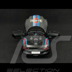 Porsche 918 Spyder n° 15 Weissach Package Martini 2013 Matte Black 1/18 Autoart 77929