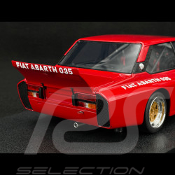 Fiat 131 Abarth SE035 Turbo n° 15 Volumetrico Competizione 1979 Rouge 1/18 Maxima Scale Model MAX005002