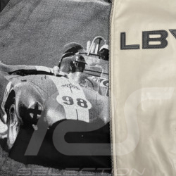 Carroll Shelby Lederjacke Dallas Ecru - Herren