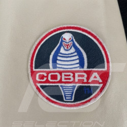 Veste Cuir Carroll Shelby Dallas Écru - Homme