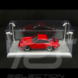 Boite vitrine Miniatures 1/18 Eclairage LED Argent 189922