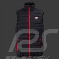 Ducati Sleeveless Jacket Quilted Black / Red SD2642 - Unisex