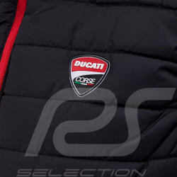 Ducati Sleeveless Jacket Quilted Black / Red SD2642 - Unisex