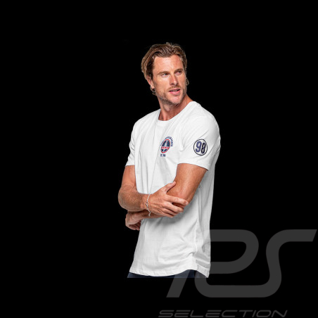 T-Shirt Carroll Shelby Cobra 427 Blanc - Homme