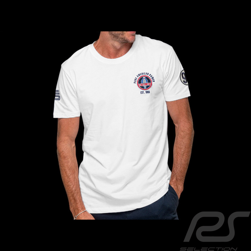 T-Shirt Carroll Shelby Cobra 427 Blanc - Homme