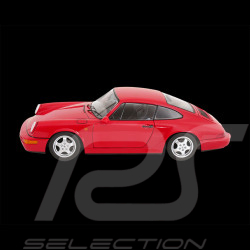 Porsche 911 Carrera RS Type 964 Jantes Cup 1992 Rouge 1/12 KK Scale KKDC120242C