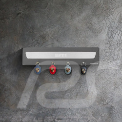 Großer Porsche 911 Wandschlüsselhalter Schiefergrau WAP0506020TSBR