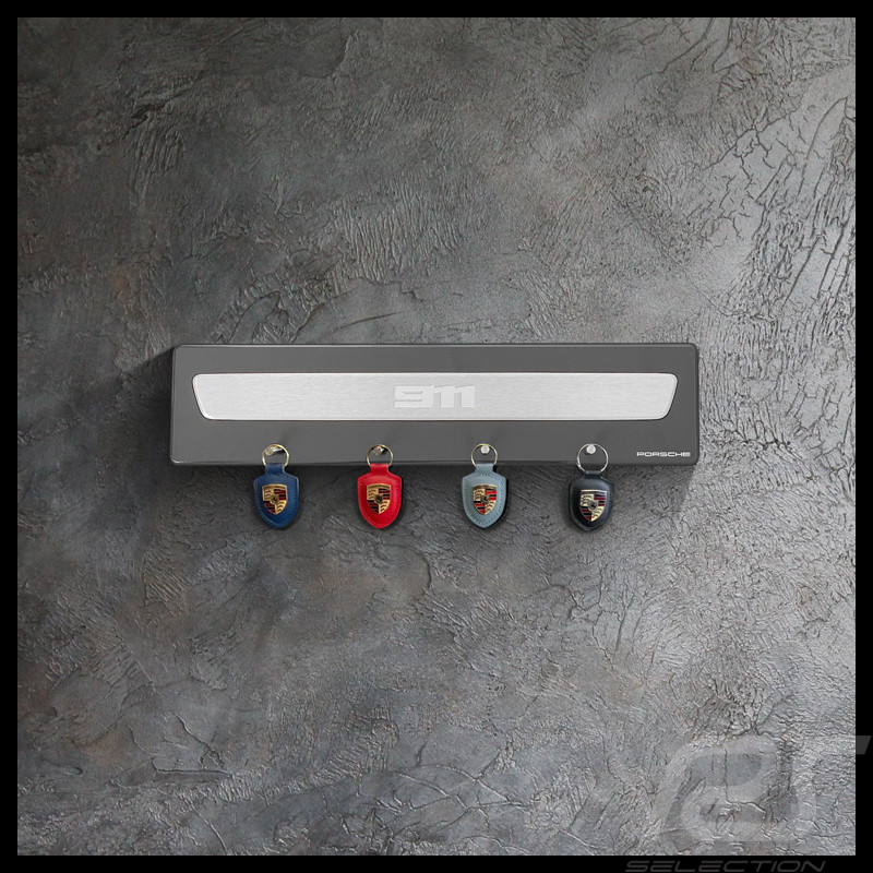 Large Porsche 911 Key Holder Slate Grey WAP0506020TSBR