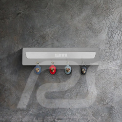 Großer Porsche 911 Wandschlüsselhalter Kreidegrau WAP0506040TSBR