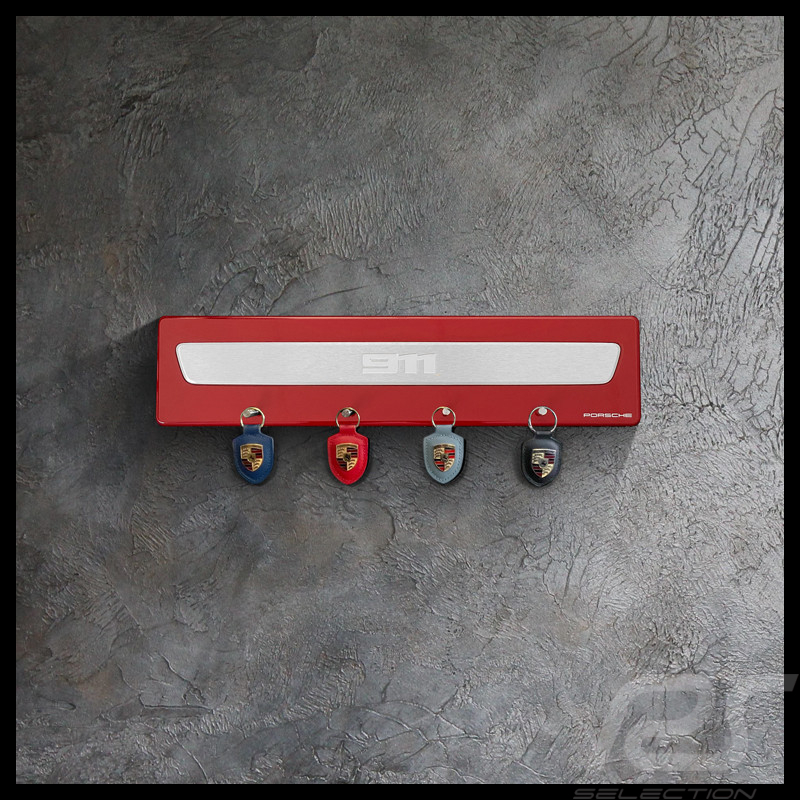 Grand Porte-clés Mural Porsche 911 Rouge Carmin WAP0506030TSBR