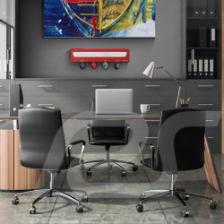 Grand Porte-clés Mural Porsche 911 Rouge Carmin WAP0506030TSBR