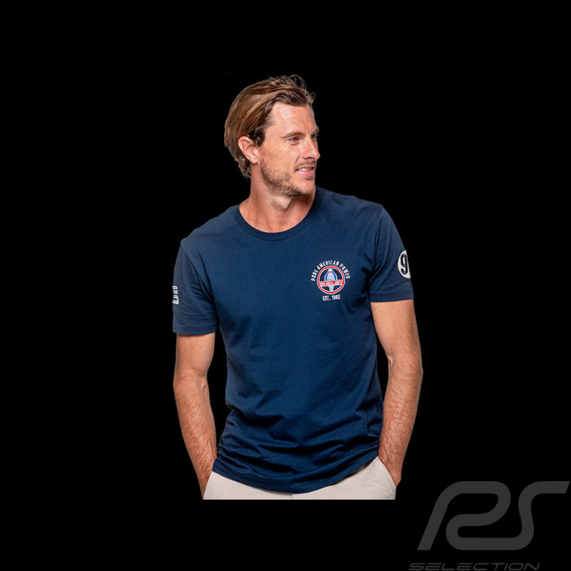 T-Shirt Carroll Shelby Cobra 427 Bleu Marine - Homme