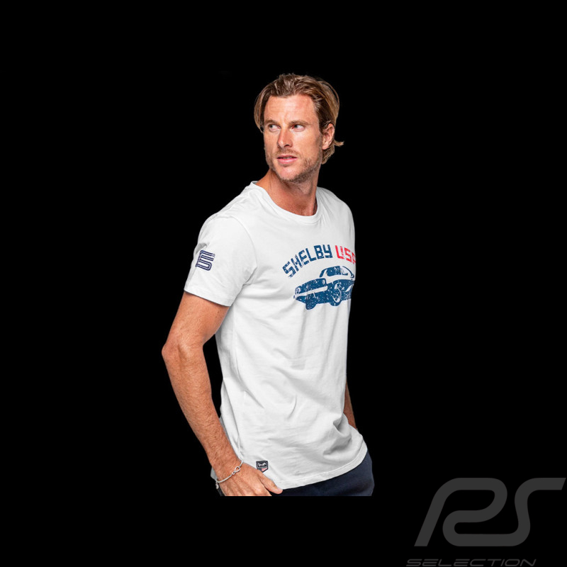 Carroll Shelby Tribut-T-Shirt zum Le-Mans-Sieg 1959 Weiß - Herren