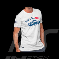 Carroll Shelby T-Shirt Tribute to 1959 Le Mans Victory White - Men