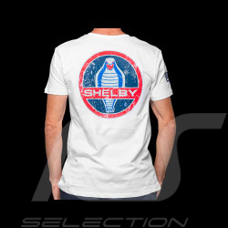 T-Shirt Carroll Shelby Hommage Le Mans 1966 Blanc - Homme