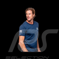 T-Shirt Carroll Shelby Hommage Le Mans 1966 Bleu Marine - Homme